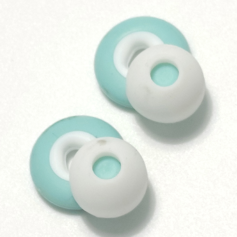 Silicone earphone plug
