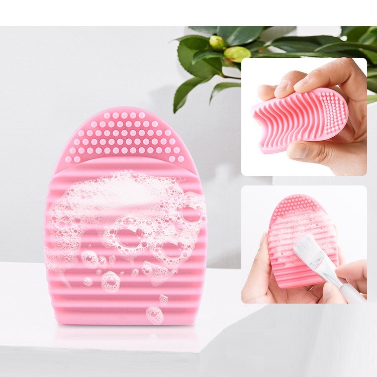 Deep Clean Silicone Face Wash Brush Egg For Cosmetic Tools Cleansing Board