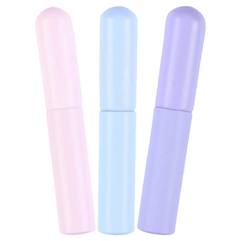 Reusable and washable lipstick applicator soft silicone angle round head lipstick for both daily use and professionaluSe